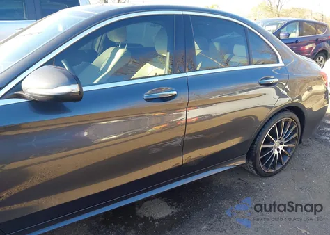 2015 Mercedes-Benz C 300 Sport 4Matic from USA, damaged, VIN 55SWF4KB5FU059679